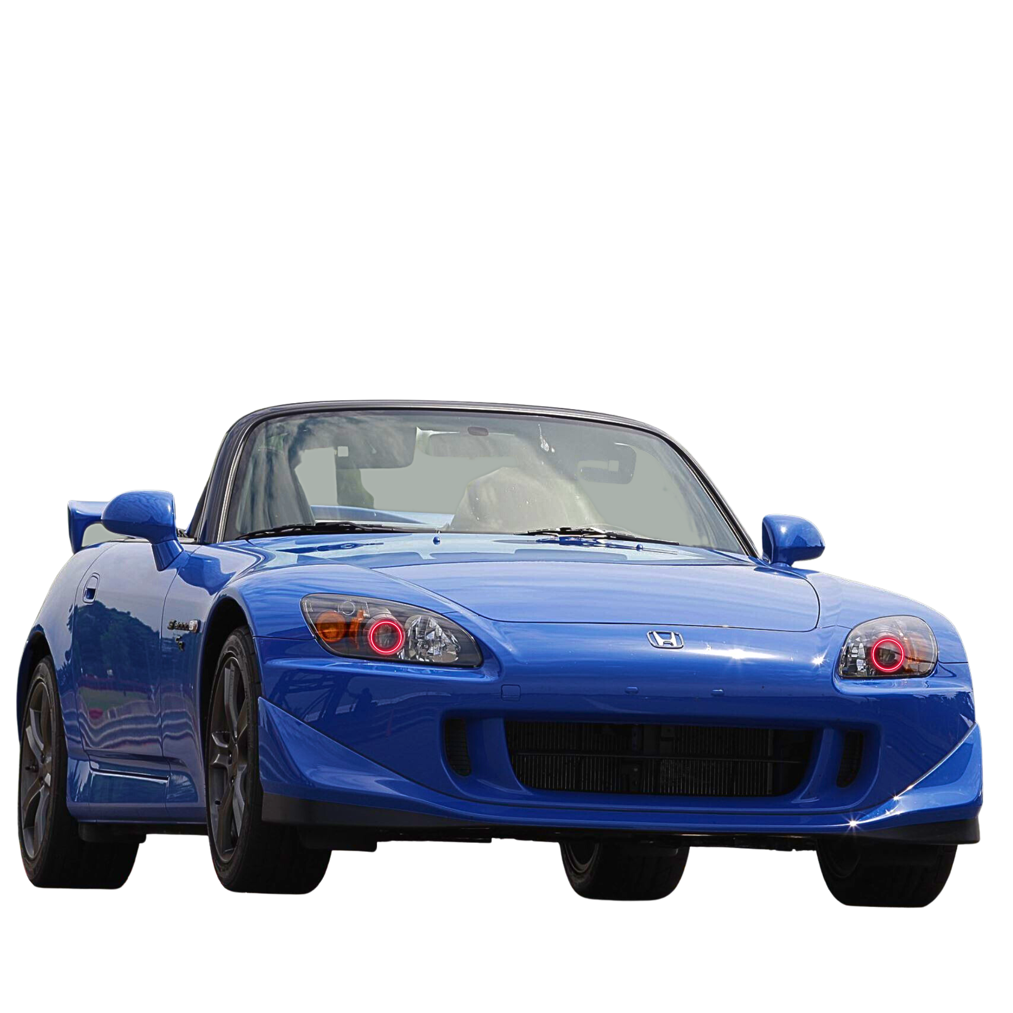 1999-2009 Honda S2000 Multicolor Halo Kit - RGB Halo Kits Multicolor Flow Series Color Chasing RGBWA LED headlight kit Colorshift Oracle Lighting Trendz OneUpLighting Morimoto theretrofitsource AutoLEDTech Diode Dynamics