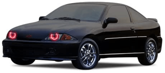 2000-2002 Chevrolet Cavalier Multicolor Halo Kit - RGB Halo Kits Multicolor Flow Series Color Chasing RGBWA LED headlight kit Colorshift Oracle Lighting Trendz OneUpLighting Morimoto theretrofitsource AutoLEDTech Diode Dynamics