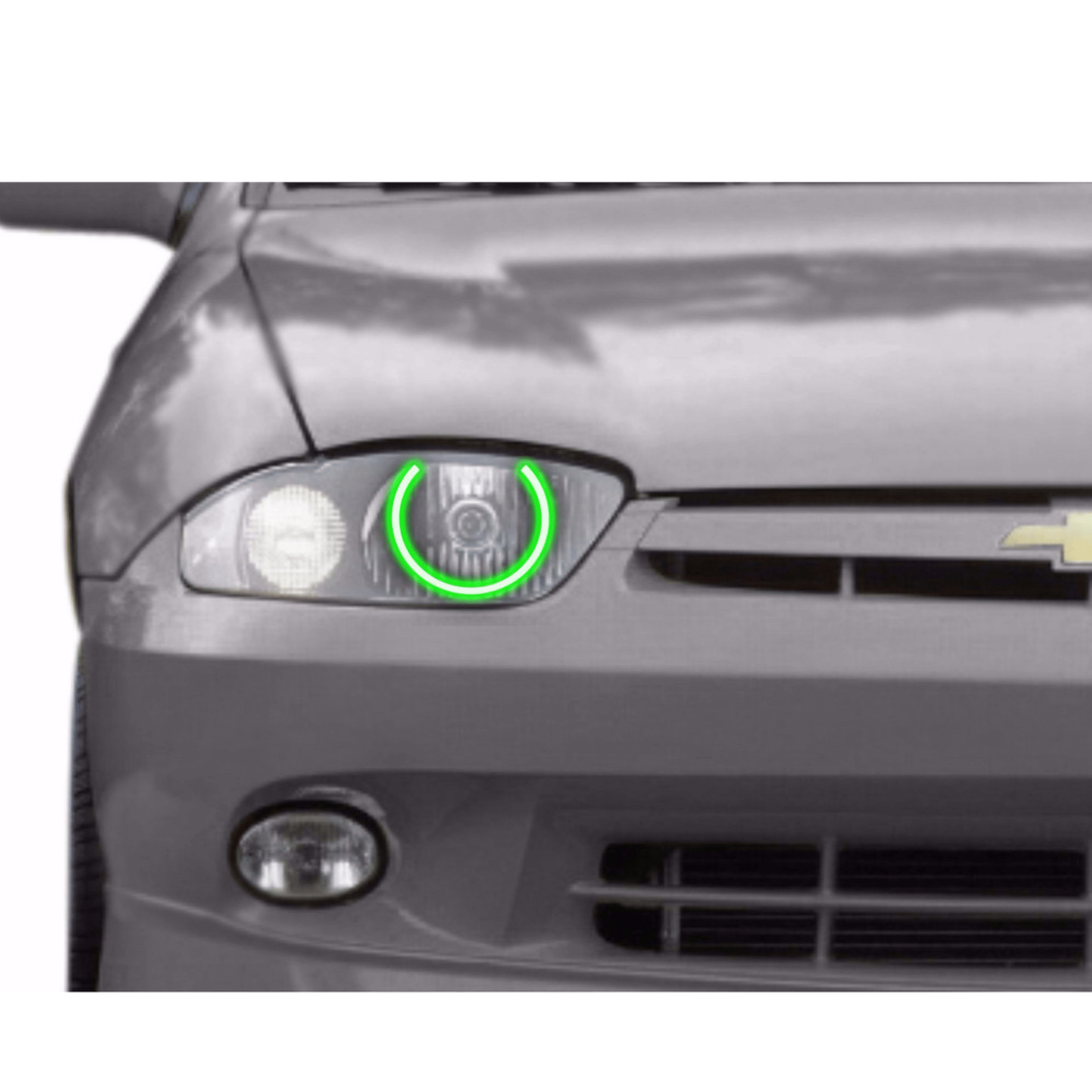 2000-2002 Chevrolet Cavalier Multicolor Halo Kit - RGB Halo Kits Multicolor Flow Series Color Chasing RGBWA LED headlight kit Colorshift Oracle Lighting Trendz OneUpLighting Morimoto theretrofitsource AutoLEDTech Diode Dynamics