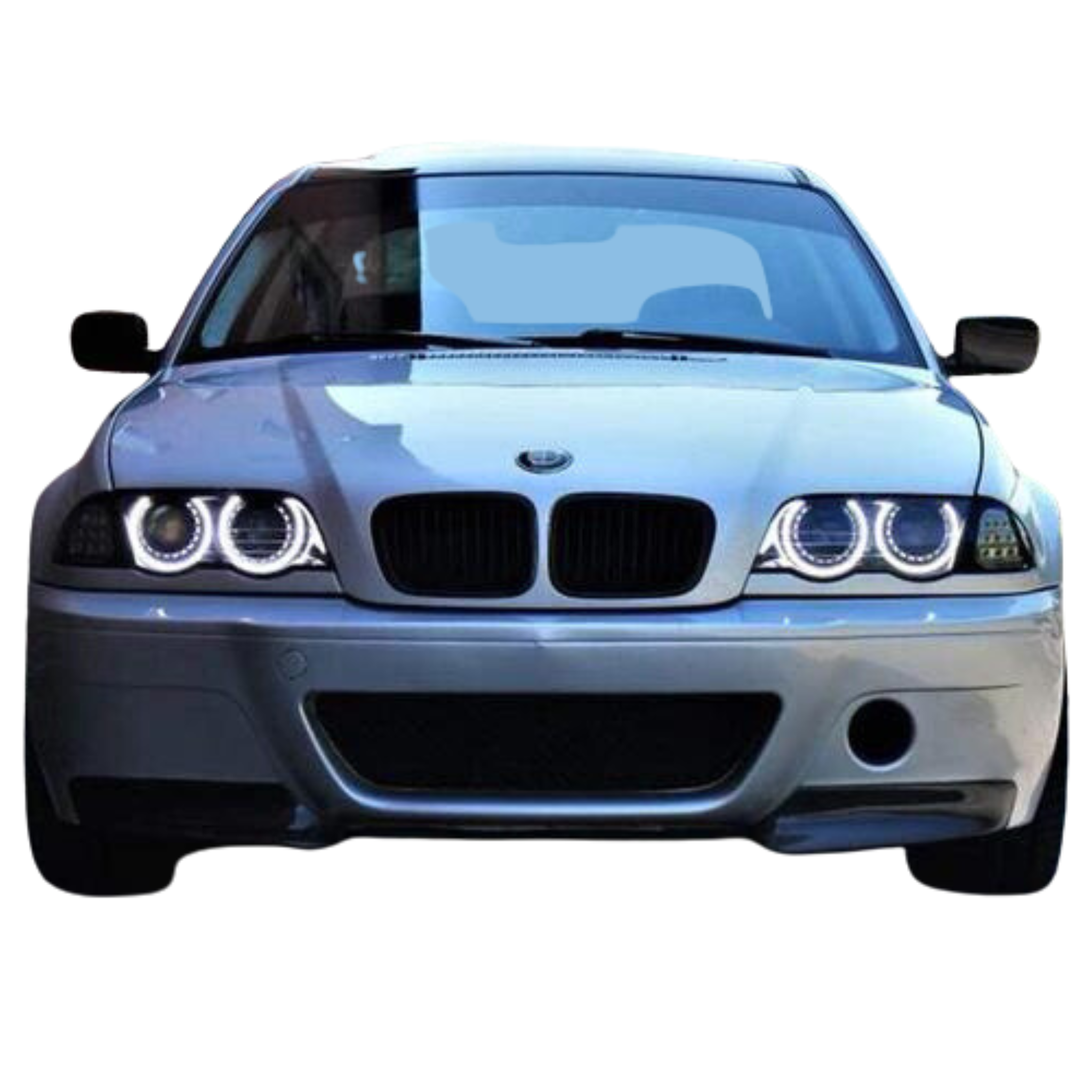 2001-2006 BMW M3 Multicolor Halo Kit - RGB Halo Kits Multicolor Flow Series Color Chasing RGBWA LED headlight kit Colorshift Oracle Lighting Trendz OneUpLighting Morimoto theretrofitsource AutoLEDTech Diode Dynamics