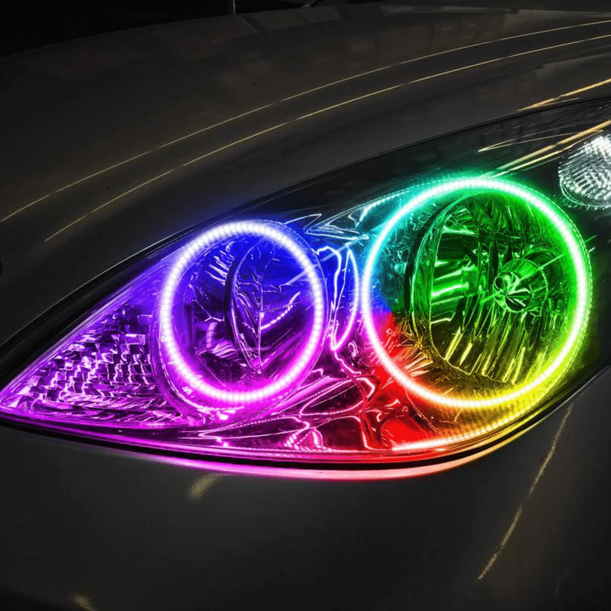 RGB Halo Kits Halo Kits 2002-2004 Lexus ES 300 Multicolor Halo Kit