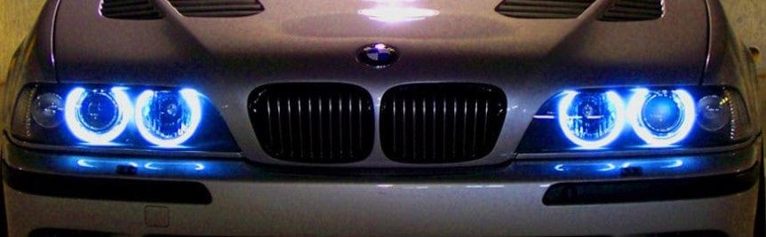 RGB Halo Kits Halo Kits 2004-2005 BMW 545i Halo Kit