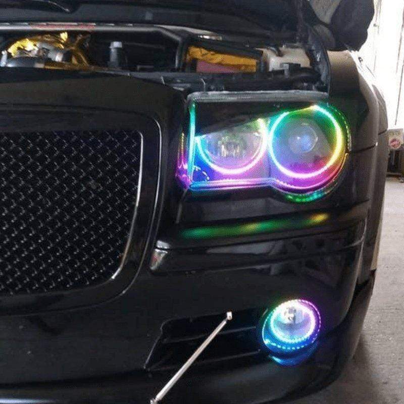 RGB Halo Kits Halo Kits 2005-2010 Chrysler 300C/SRT Headlight Halo kit