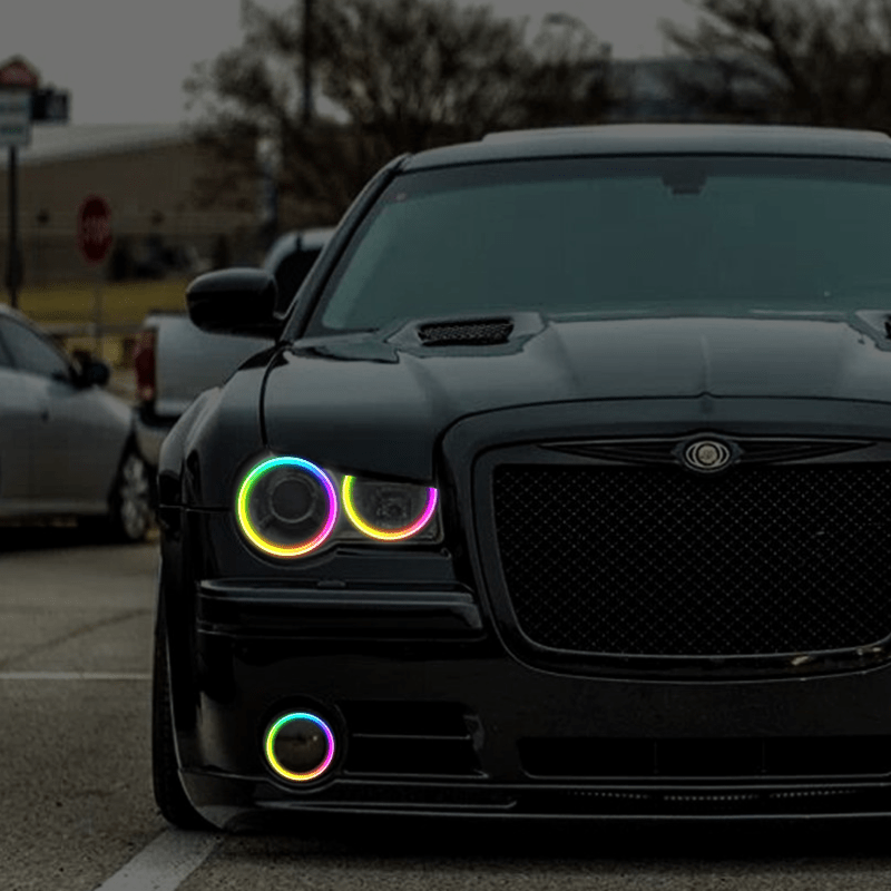 RGB Halo Kits Halo Kits 2005-2010 Chrysler 300C/SRT Headlight Halo kit