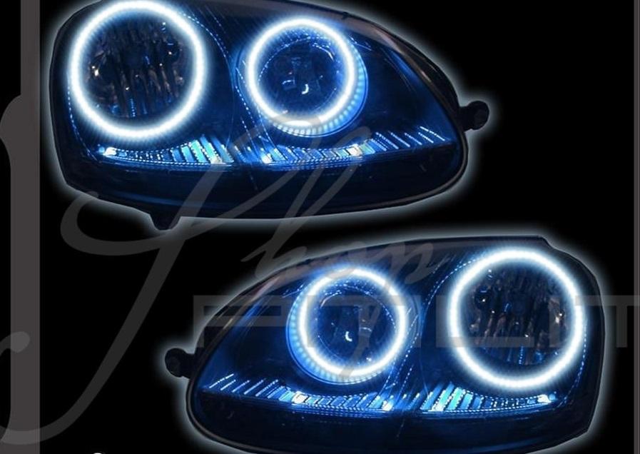 RGB Halo Kits Halo Kits 2005-2010 VW Jetta/GTI Headlight Halo Kit