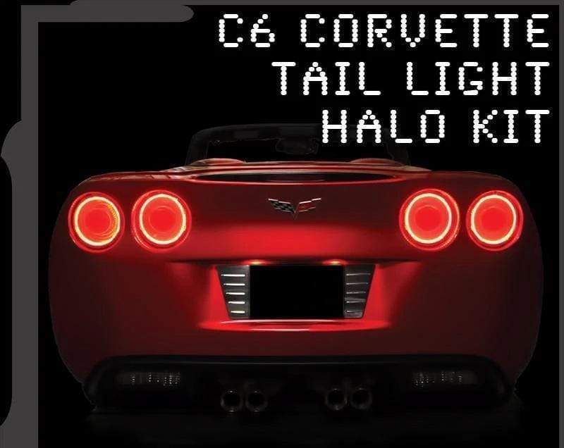 RGB Halo Kits Halo Kits 2005-2013 Chevrolet C6 Corvette Tail Light Halo Kit