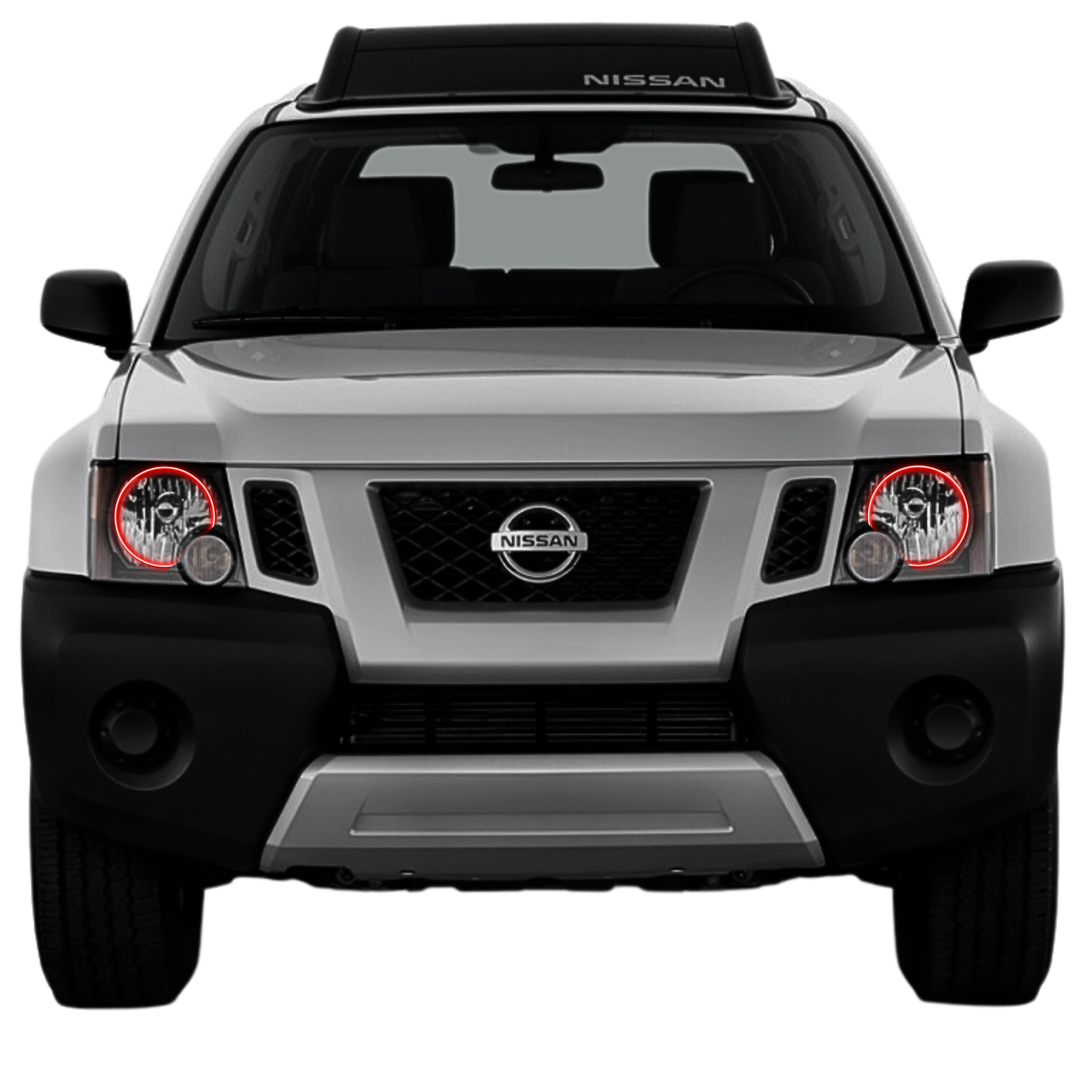 2005-2014 Nissan Xterra Multicolor Halo Kit - RGB Halo Kits Multicolor Flow Series Color Chasing RGBWA LED headlight kit Colorshift Oracle Lighting Trendz OneUpLighting Morimoto theretrofitsource AutoLEDTech Diode Dynamics