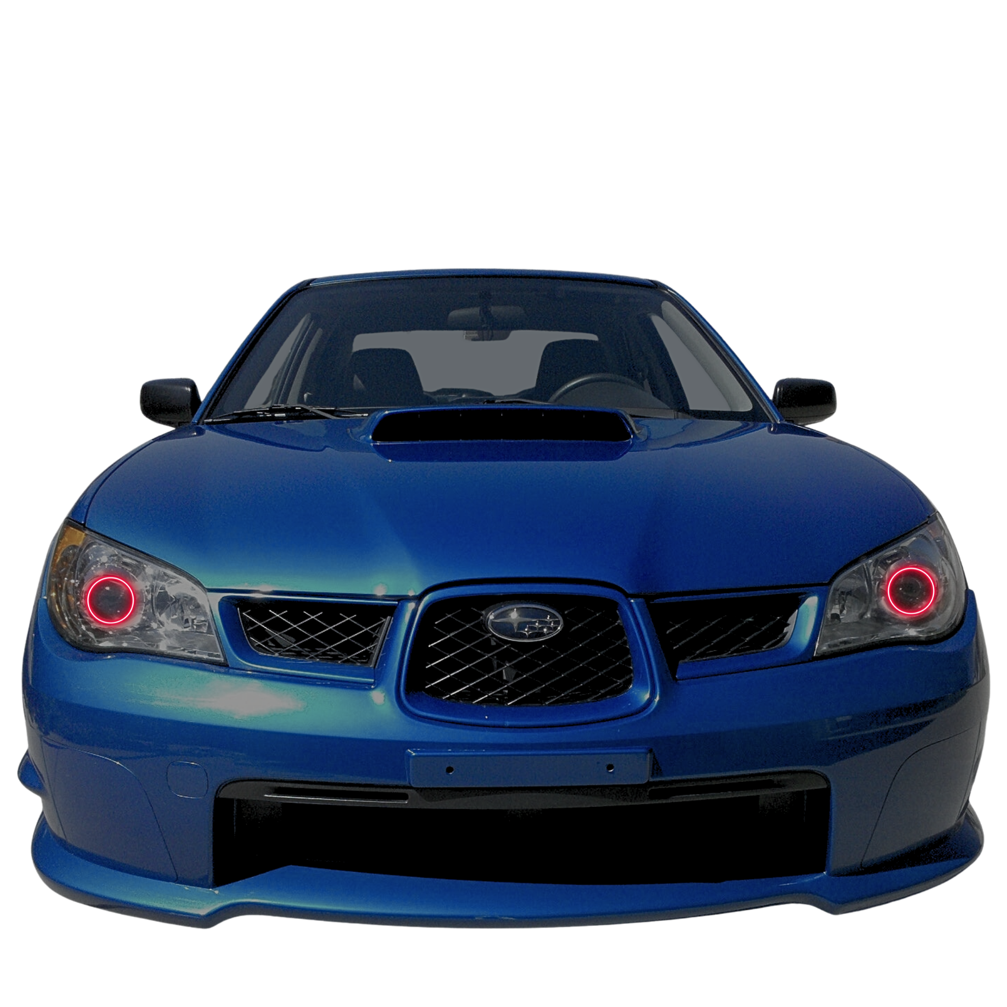 2006-2007 Subaru WRX/ STI headlight Multicolor Halo Kit - RGB Halo Kits Multicolor Flow Series Color Chasing RGBWA LED headlight kit Colorshift Oracle Lighting Trendz OneUpLighting Morimoto theretrofitsource AutoLEDTech Diode Dynamics