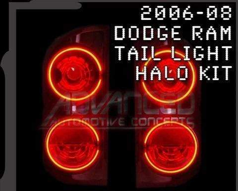 RGB Halo Kits Halo Kits 2006-2008 Dodge Ram Tail Light Halo Kit