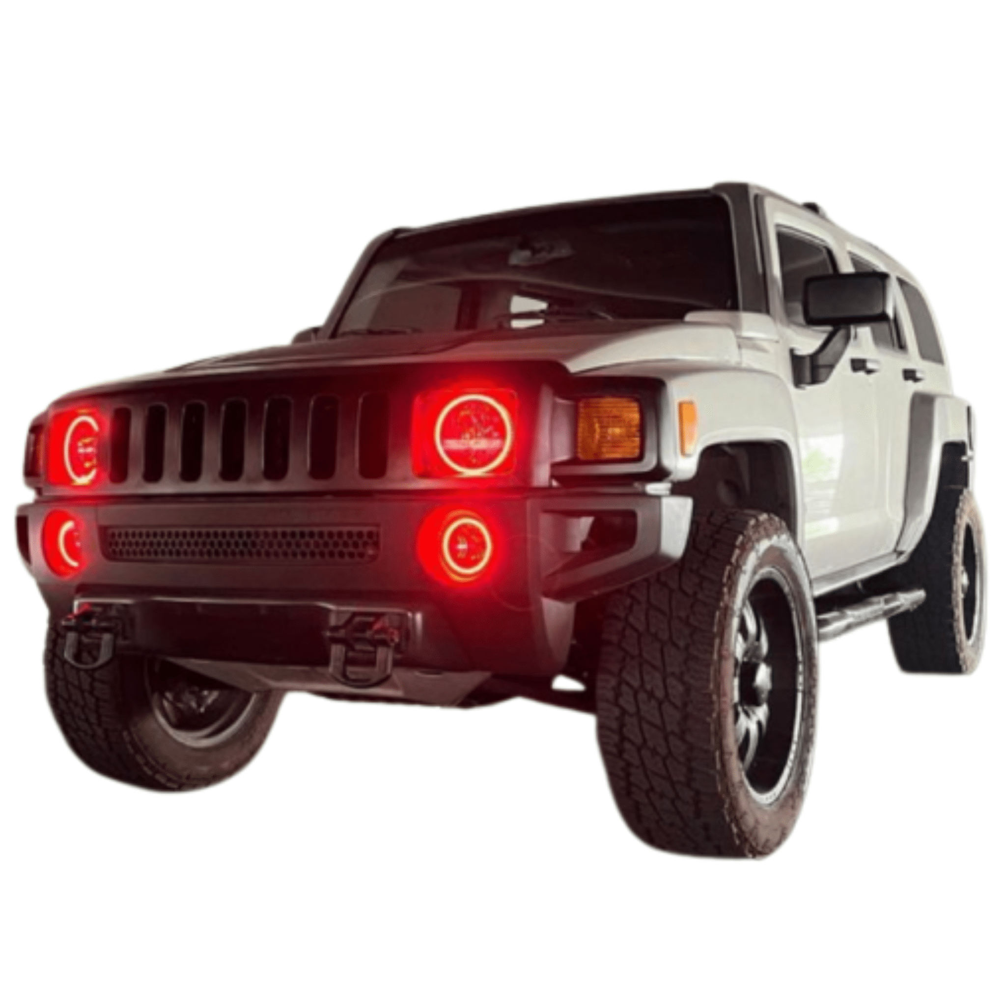 RGB Halo Kits Halo Kits 2006-2010 Hummer H3 Multicolor Halo Kit