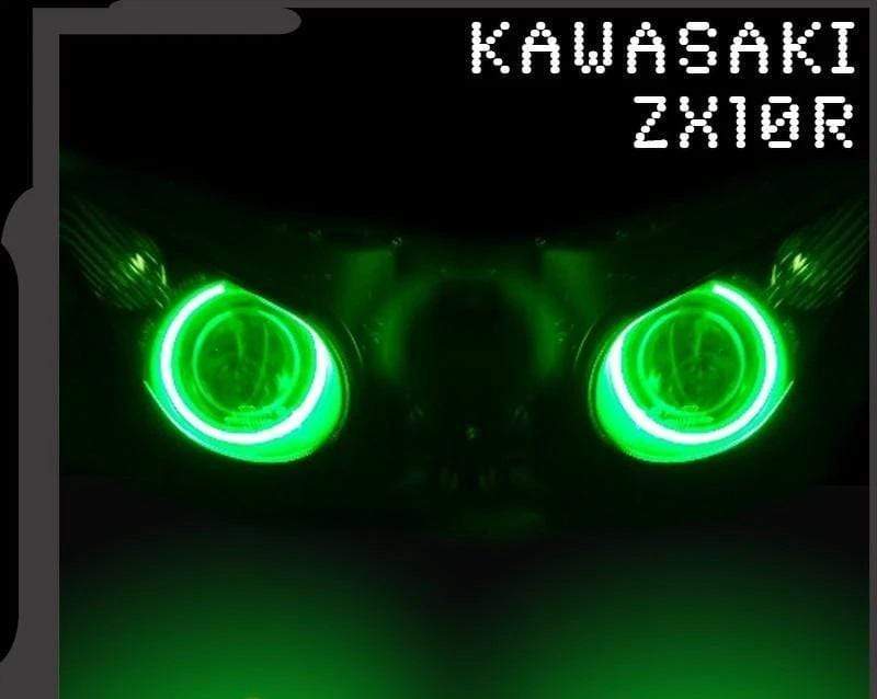 RGB Halo Kits Halo Kits 2006-2010 Kawasaki ZX10R Motorcycle Halo Kit