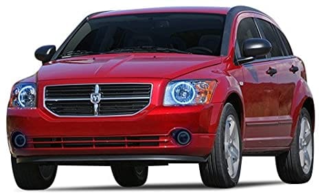 2006-2012 Dodge Caliber Multicolor Halo Kit - RGB Halo Kits Multicolor Flow Series Color Chasing RGBWA LED headlight kit Colorshift Oracle Lighting Trendz OneUpLighting Morimoto theretrofitsource AutoLEDTech Diode Dynamics