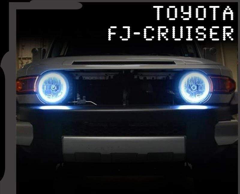 RGB Halo Kits Halo Kits 2007-2014 Toyota FJ Cruiser colorwerkz Halo Kit