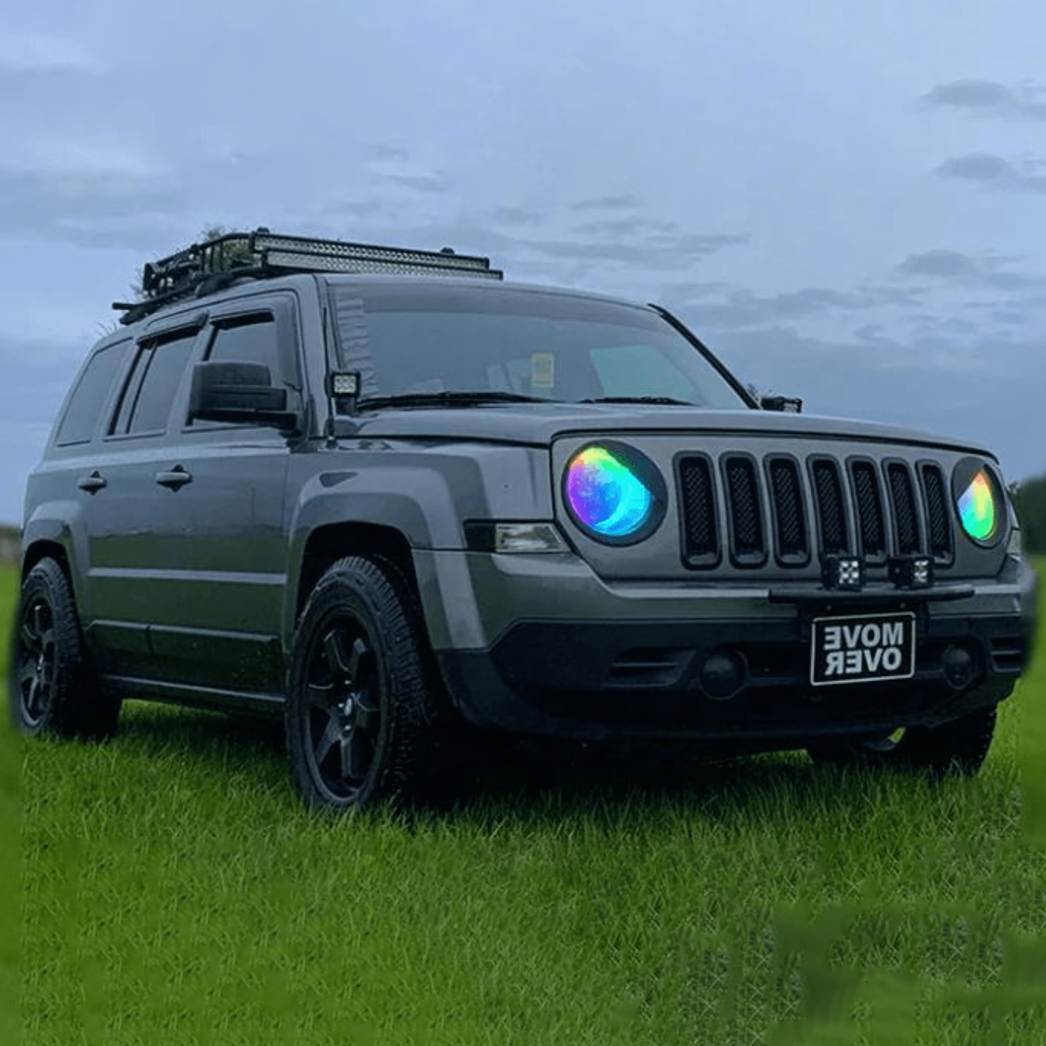 RGB Halo Kits Halo Kits 2007-2017 Jeep Patriot Multicolor Halo Kit