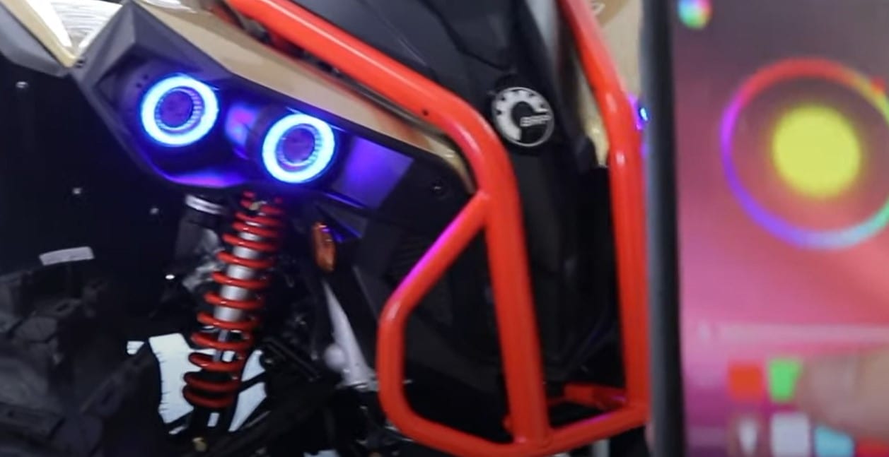 RGB Halo Kits Halo Kits 2007-2019 Can-Am Renegade Headlight Halo Kit