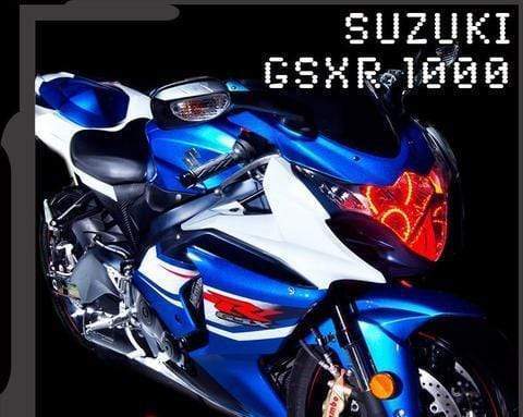 RGB Halo Kits Halo Kits 2008-2013 Suzuki GSXR 1000 Motorcycle Halo Kit