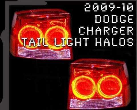 RGB Halo Kits Halo Kits 2009-2010 Dodge Charger Tail Light Halo Kit