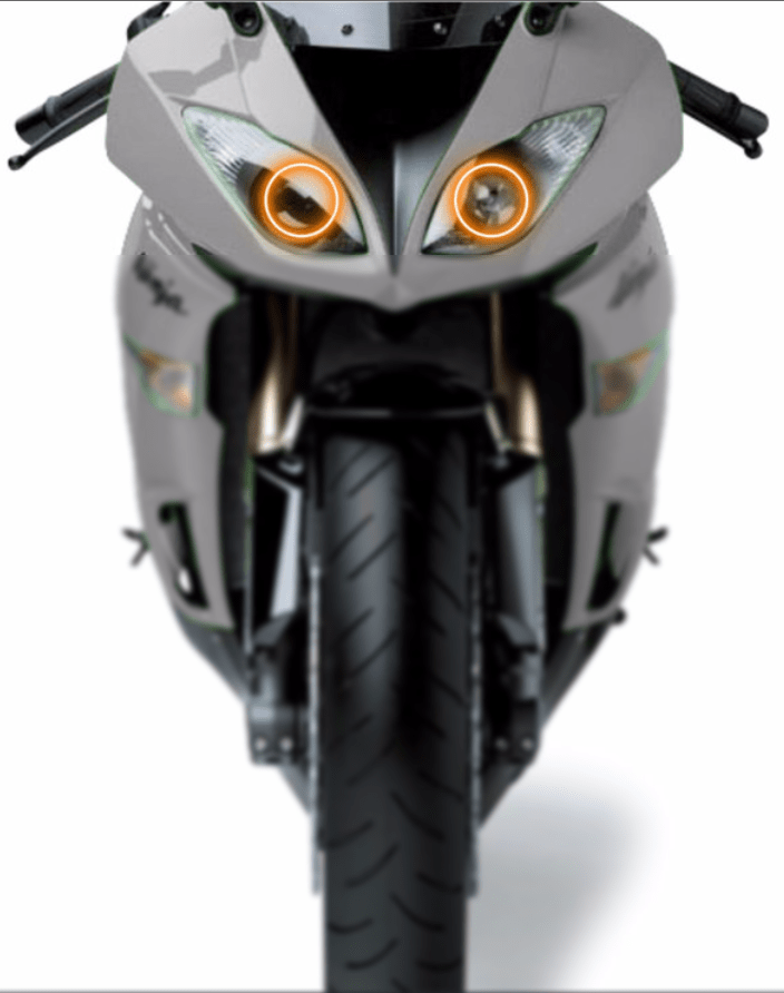 RGB Halo Kits Halo Kits 2009-2012 Kawasaki ZX-6R Halo Kit