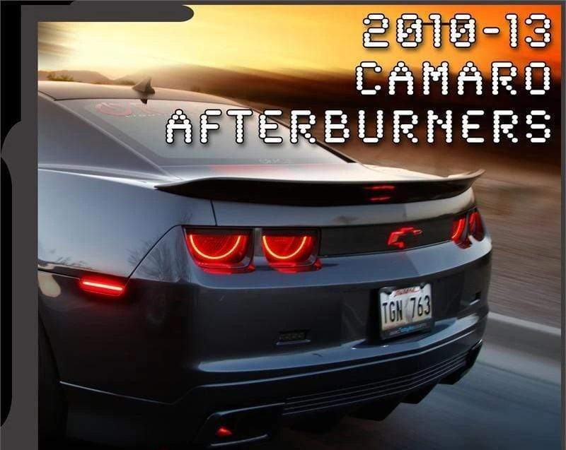 2010-2013 Chevrolet Camaro Afterburner Taillight Halo Kit - RGB Halo Kits Multicolor Flow Series Color Chasing RGBWA LED headlight kit Colorshift Oracle Lighting Trendz OneUpLighting Morimoto theretrofitsource AutoLEDTech Diode Dynamics