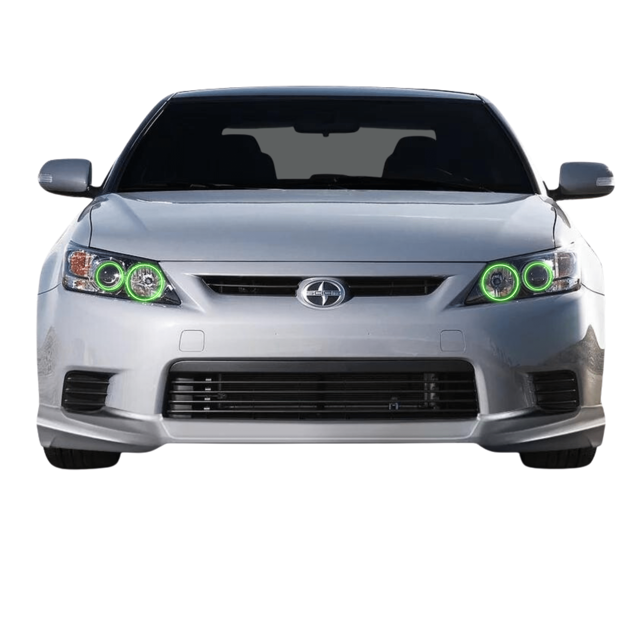 2011-2013 Scion TC Multicolor Halo Kit - RGB Halo Kits Multicolor Flow Series Color Chasing RGBWA LED headlight kit Colorshift Oracle Lighting Trendz OneUpLighting Morimoto theretrofitsource AutoLEDTech Diode Dynamics