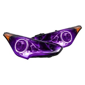 RGB Halo Kits Halo Kits 2011-2014 Hyundai Veloster Non Projector Halo Kit