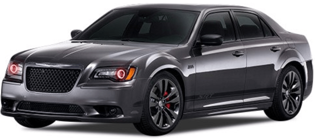 2011-2020 Chrysler 300C/SRT Multicolor Halo Kit - RGB Halo Kits Multicolor Flow Series Color Chasing RGBWA LED headlight kit Colorshift Oracle Lighting Trendz OneUpLighting Morimoto theretrofitsource AutoLEDTech Diode Dynamics