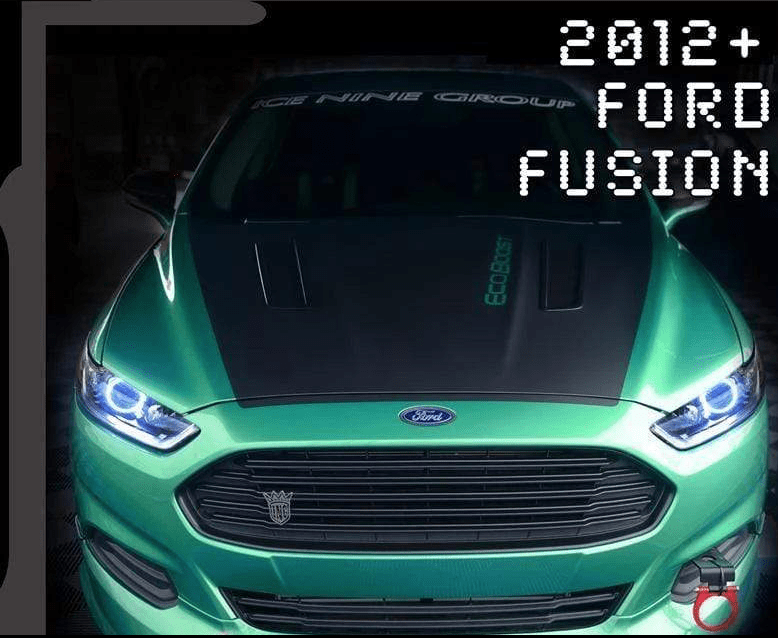 2012-2017 Ford Fusion Multicolor Halo Kit - RGB Halo Kits Multicolor Flow Series Color Chasing RGBWA LED headlight kit Oracle Lighting Trendz OneUpLighting Morimoto theretrofitsource AutoLEDTech Diode Dynamics