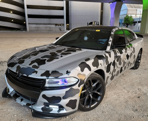 2015-2023 Dodge Charger Multicolor Halo Kit - RGB Halo Kits Multicolor Flow Series Color Chasing RGBWA LED headlight kit Oracle Lighting Trendz OneUpLighting Morimoto theretrofitsource AutoLEDTech Diode Dynamics