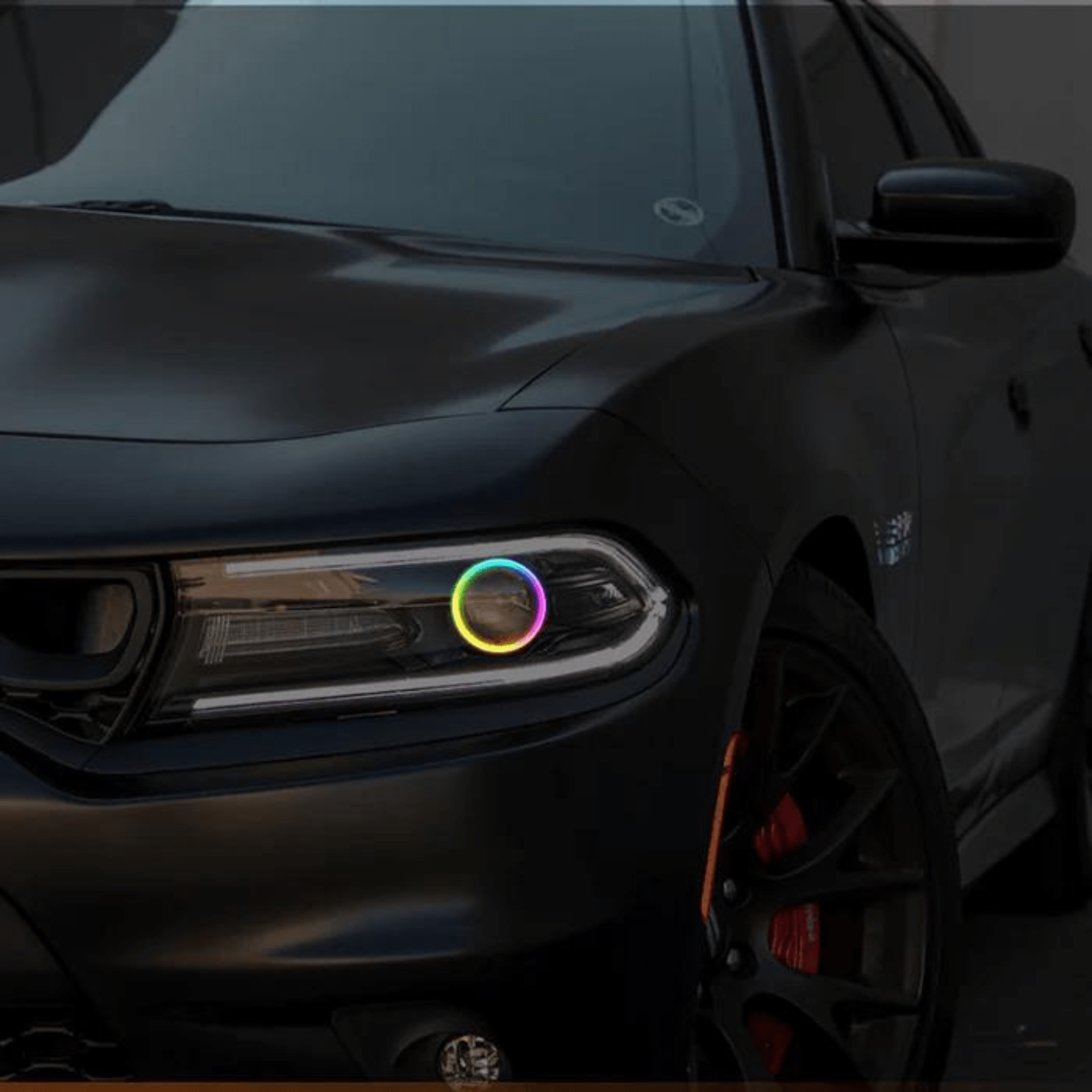 RGB Halo Kits Halo Kits 2015-2021 Dodge Charger Multicolor Halo Kit