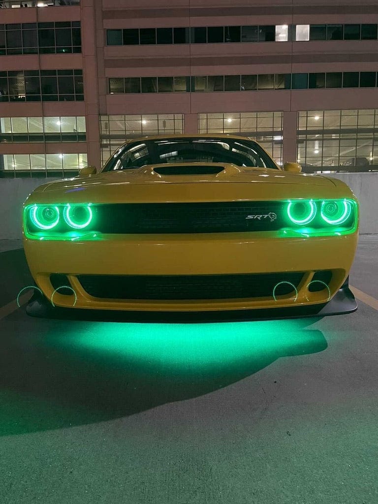 RGB Halo Kits Halo Kits 2015-2022 Dodge Challenger Headlight Halo Kit