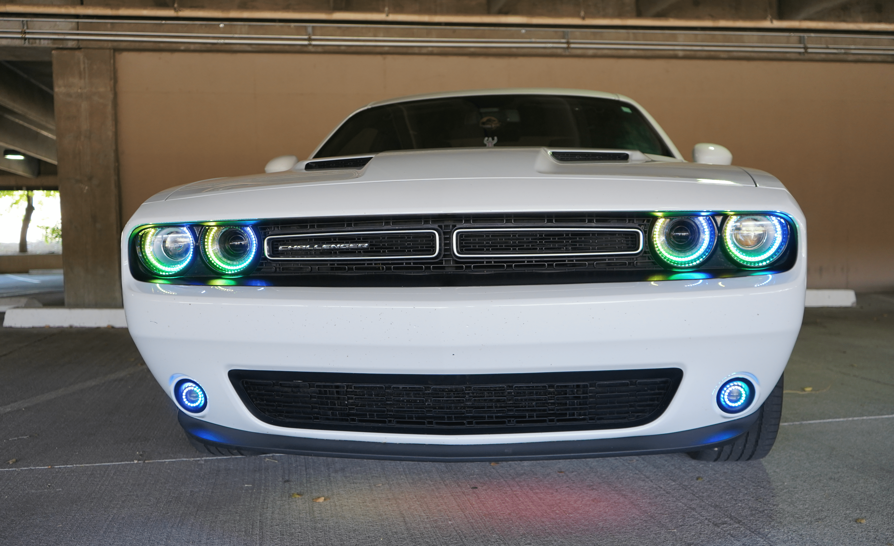 RGB Halo Kits Halo Kits 2015-2022 Dodge Challenger Headlight Halo Kit