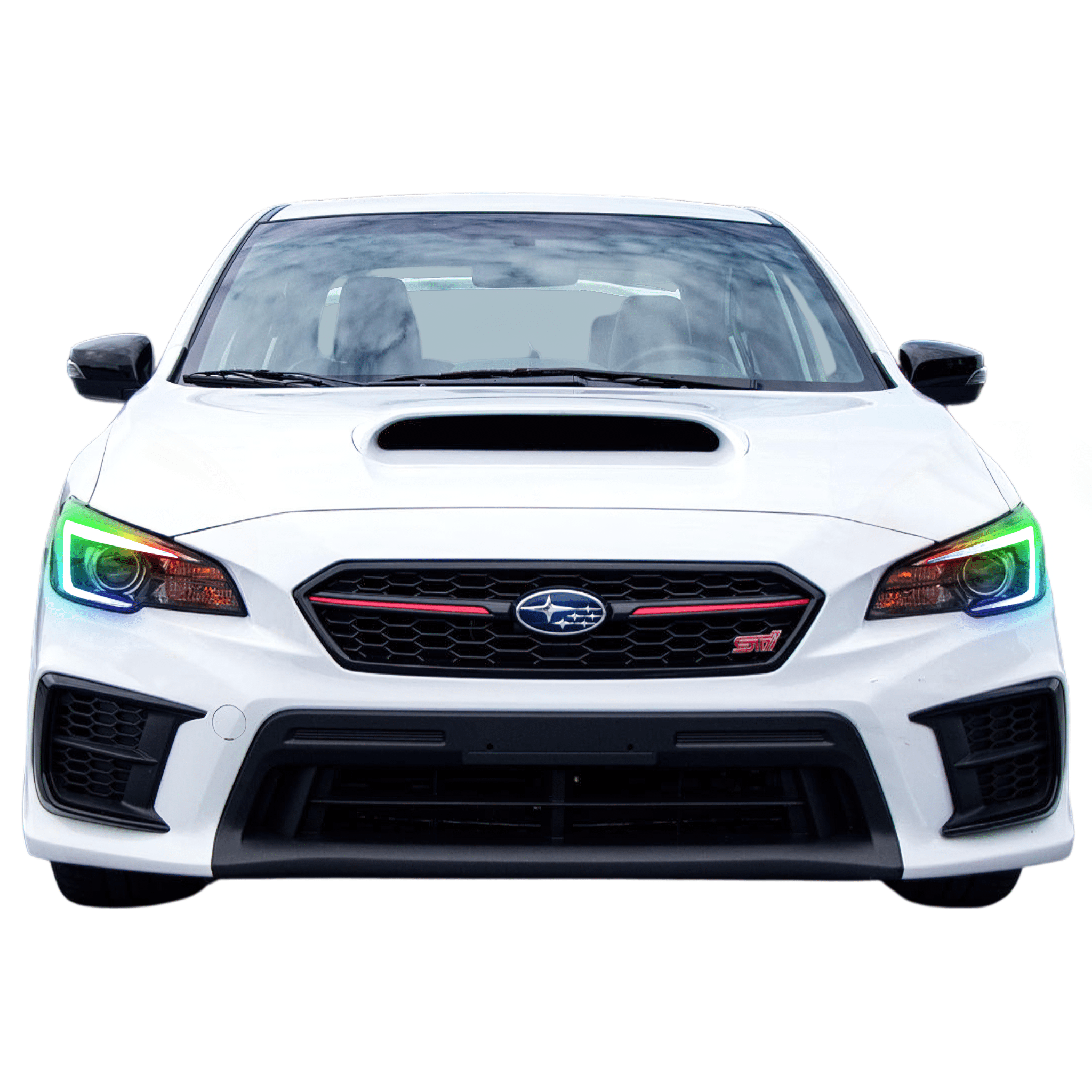 2018-2021 Subaru WRX/STI Flow Series DRL Boards - RGB Halo Kits Multicolor Flow Series Color Chasing RGBWA LED headlight kit Oracle Lighting Trendz OneUpLighting Morimoto theretrofitsource AutoLEDTech Diode Dynamics