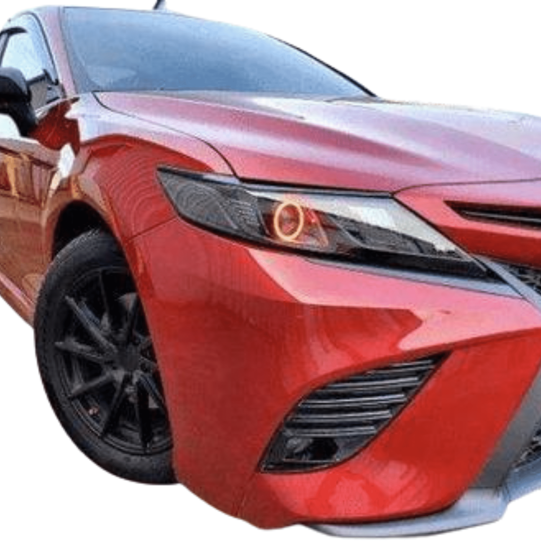 2018-2022 Toyota Camry Multicolor Halo Kit - RGB Halo Kits Multicolor Flow Series Color Chasing RGBWA LED headlight kit Oracle Lighting Trendz OneUpLighting Morimoto theretrofitsource AutoLEDTech Diode Dynamics