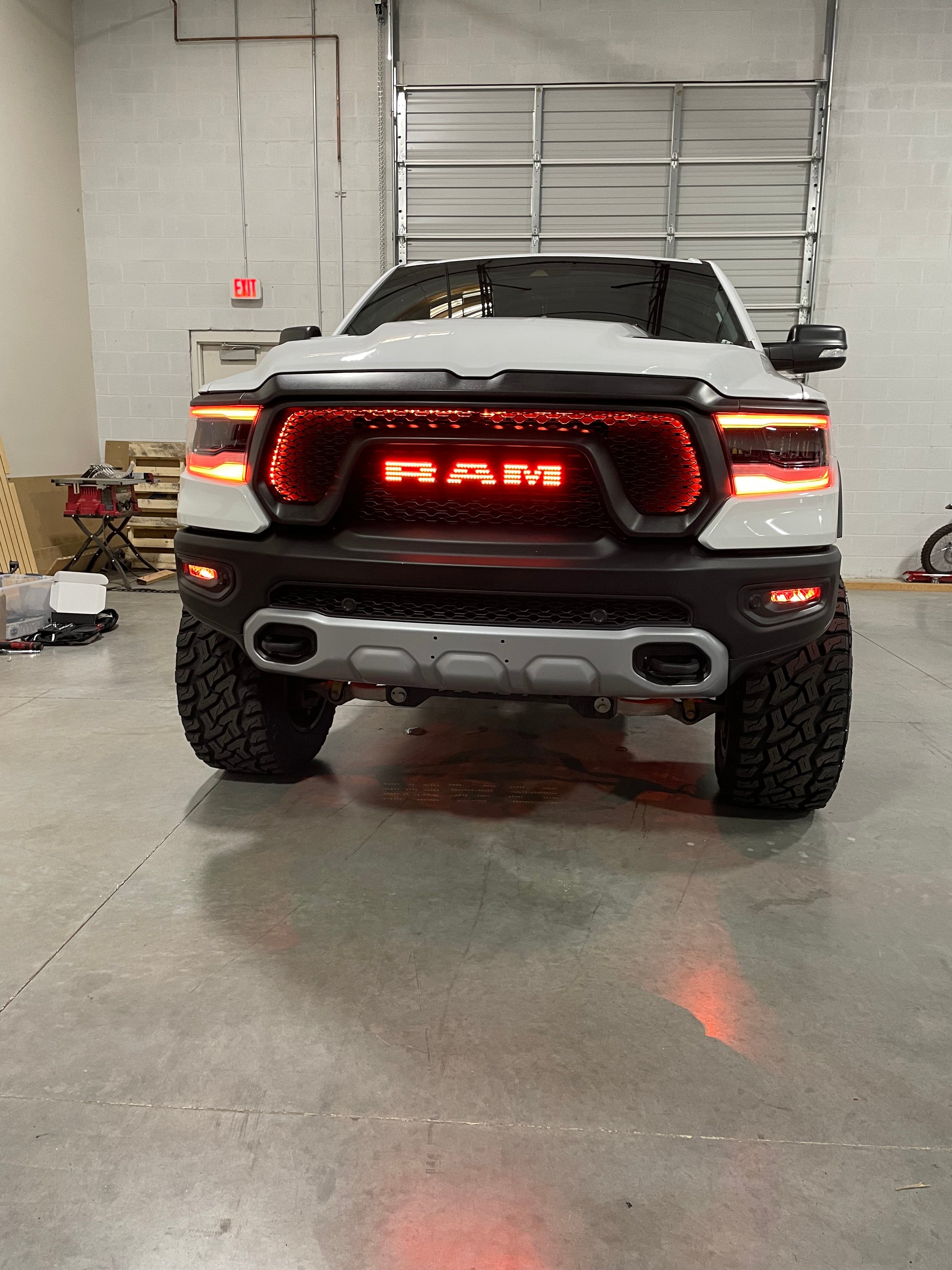 2019-2023 Ram Multicolor Illuminated LED Emblem 2.0 - RGB Halo Kits Multicolor Flow Series Color Chasing RGBWA LED headlight kit Oracle Lighting Trendz OneUpLighting Morimoto theretrofitsource AutoLEDTech Diode Dynamics