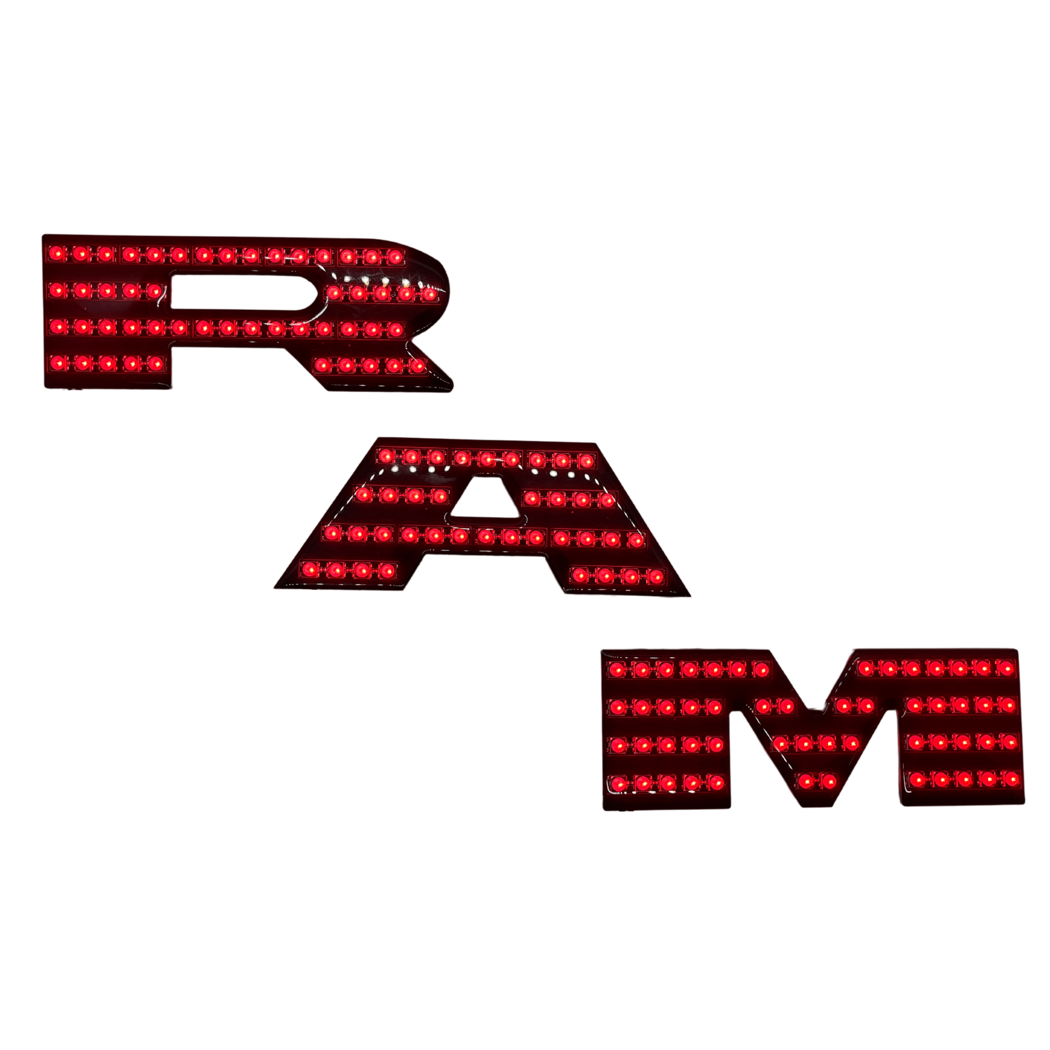 2019-2023 Ram Multicolor Illuminated LED Emblem 2.0 - RGB Halo Kits Multicolor Flow Series Color Chasing RGBWA LED headlight kit Oracle Lighting Trendz OneUpLighting Morimoto theretrofitsource AutoLEDTech Diode Dynamics