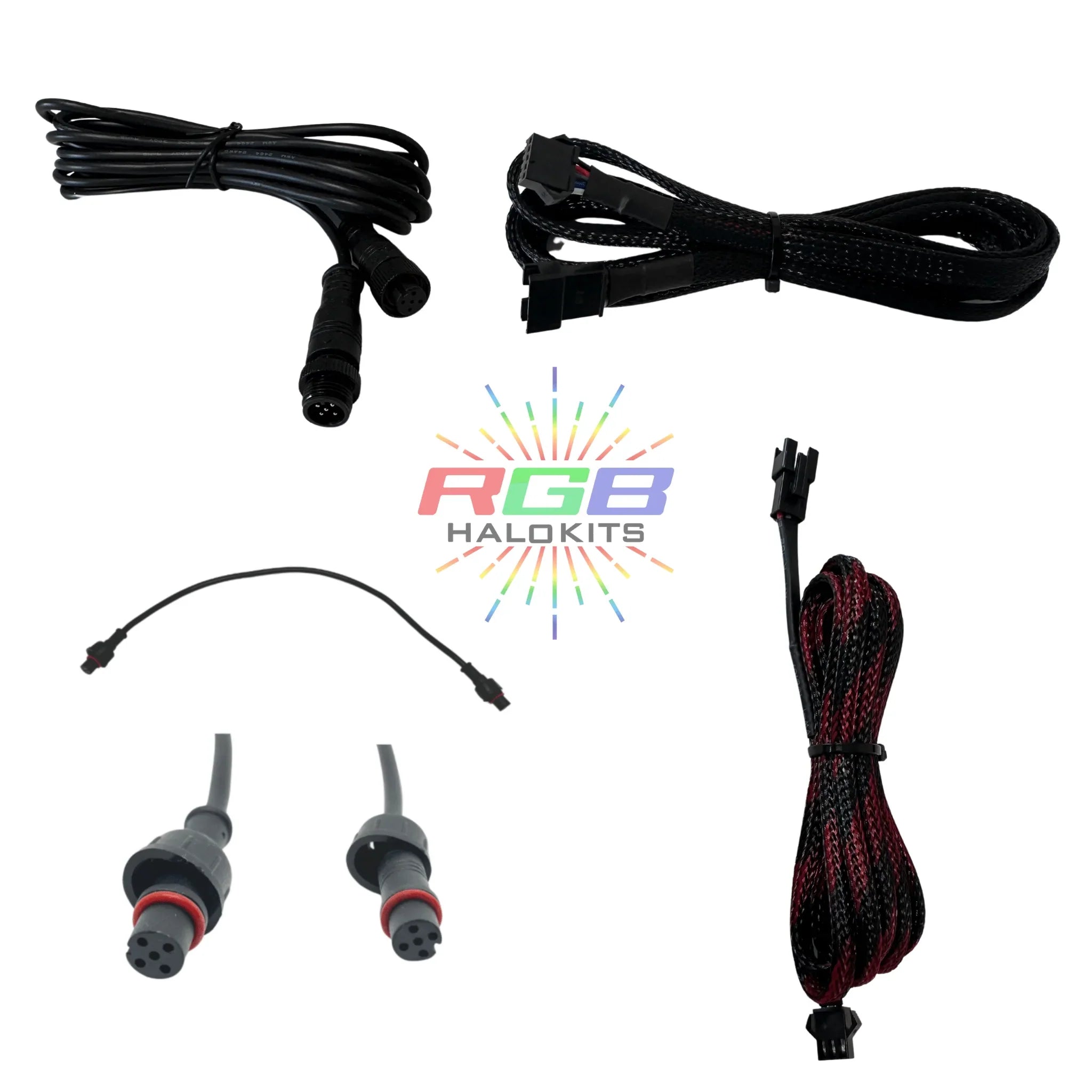 RGB Halo Kits Install Components Extension Wire