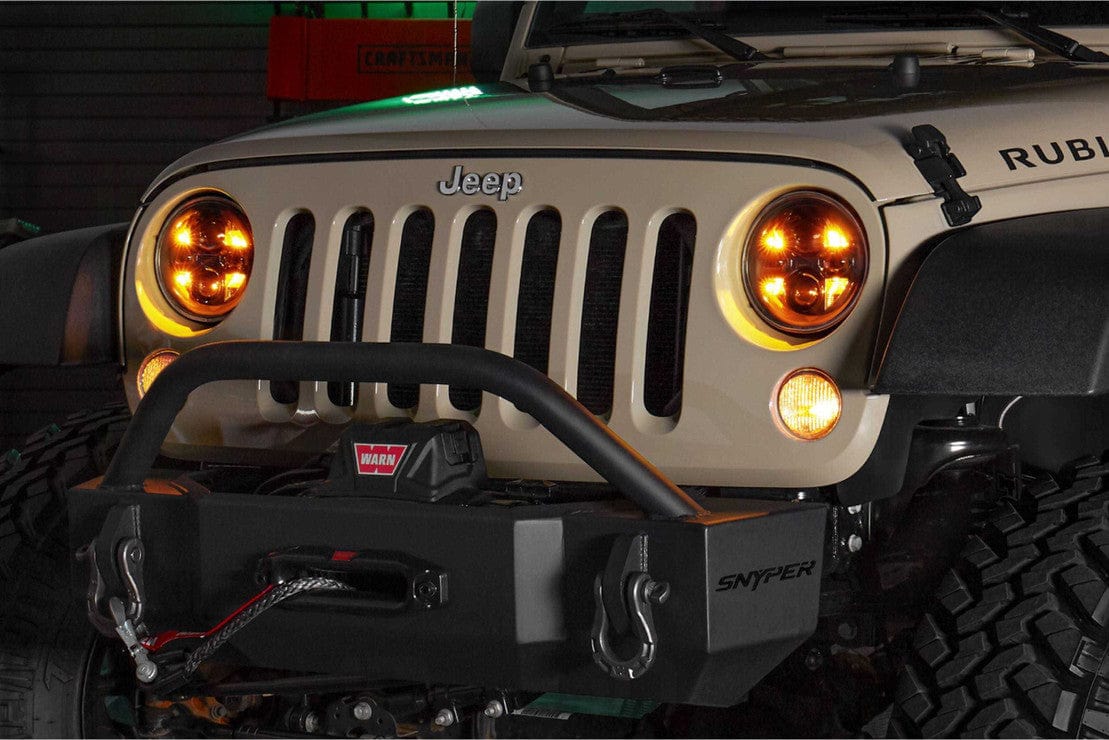 theretrofitsource JEEP WRANGLER (JK): SEALED7 HEADLIGHTS