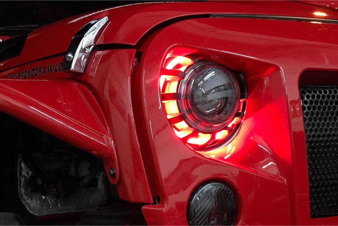 theretrofitsource JEEP WRANGLER (JK): SUPER7 HEADLIGHTS