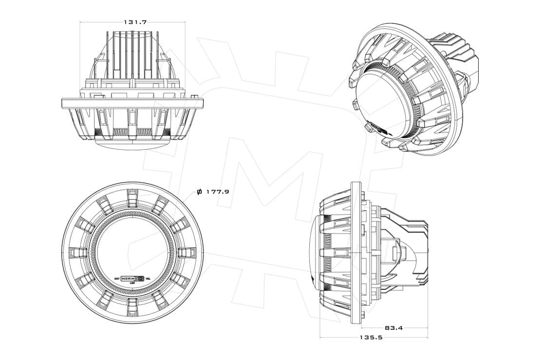 theretrofitsource JEEP WRANGLER (JK): SUPER7 HEADLIGHTS