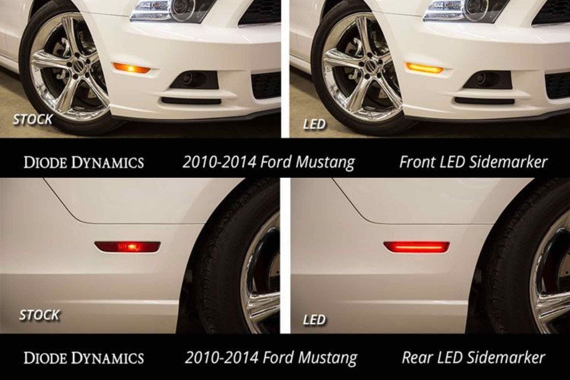 theretrofitsource LED SIDEMARKERS: FORD MUSTANG (10-14)