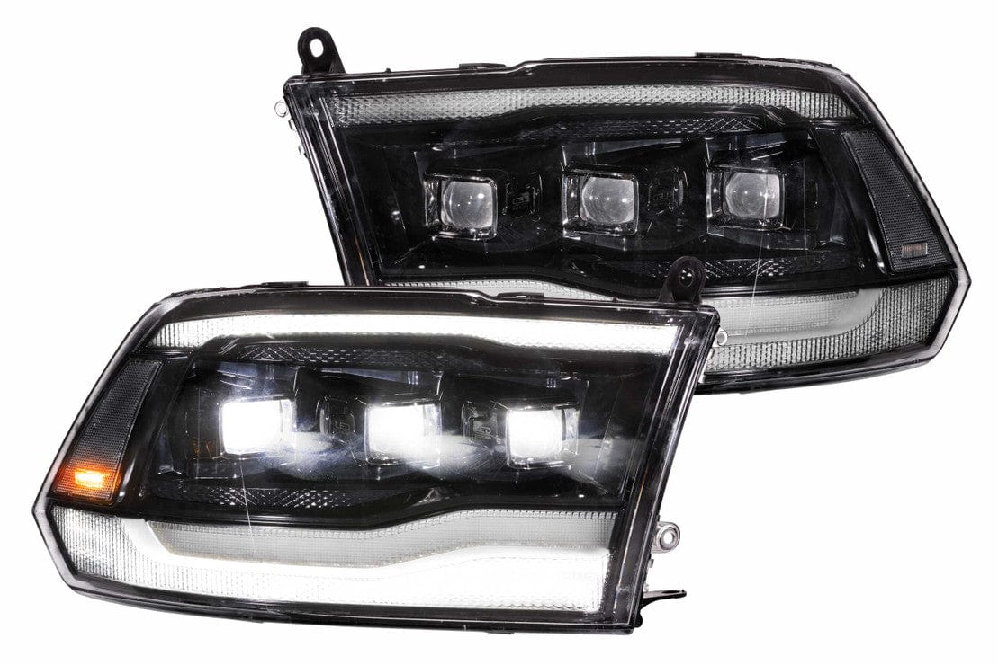 theretrofitsource Prebuilt Headlights DODGE RAM (09-18): GTR CARBIDE LED HEADLIGHTS