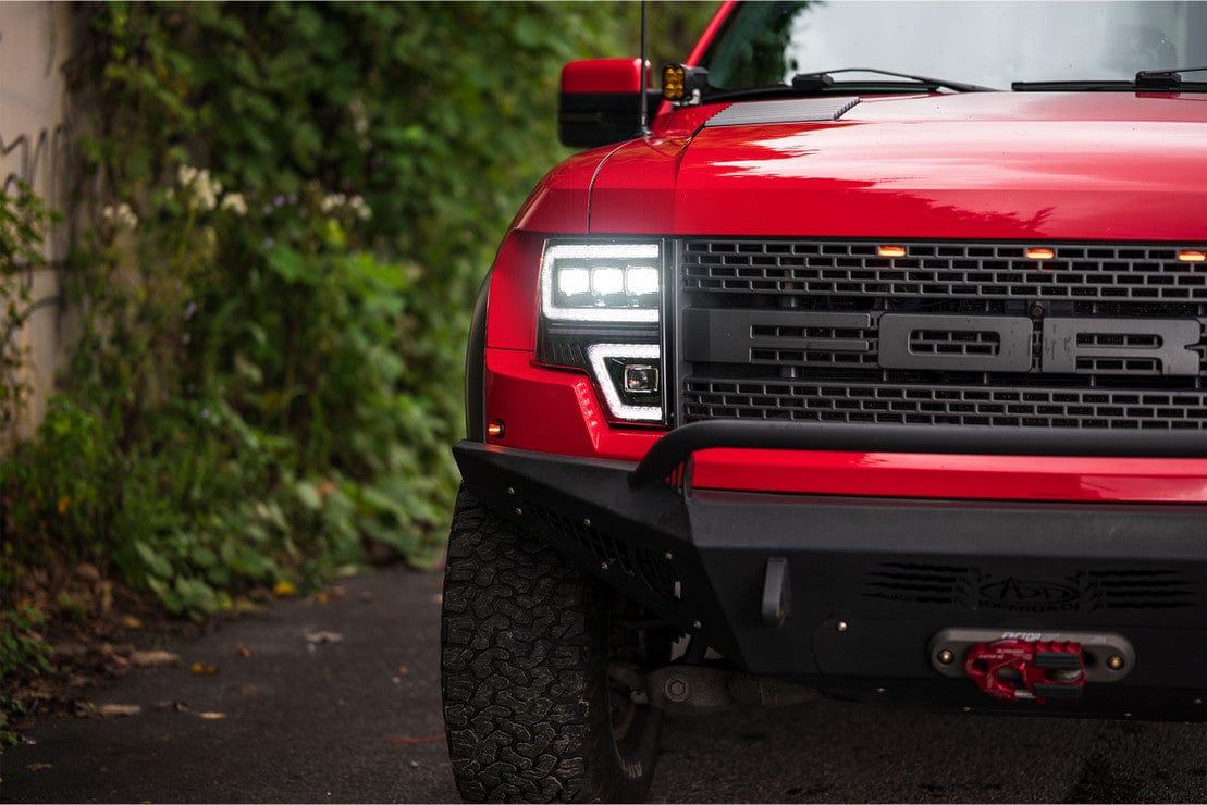 theretrofitsource Prebuilt Headlights FORD F-150 (09-14): GTR CARBIDE LED HEADLIGHTS