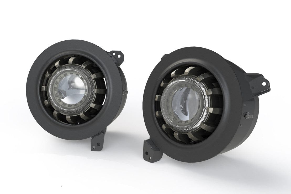 theretrofitsource Prebuilt Headlights JEEP WRANGLER JL (18+): 7IN LED HEADLIGHT ADAPTERS