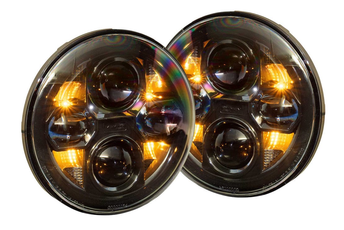 Theretrofitsource Prebuilt Headlights Sealed 7 2.0: Morimoto BI-LED (Sold Individually)