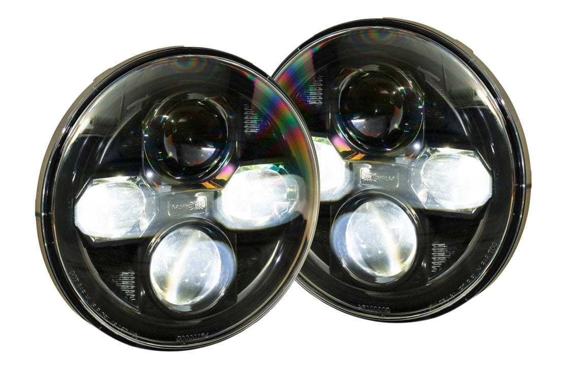 Theretrofitsource Prebuilt Headlights Sealed 7 2.0: Morimoto BI-LED (Sold Individually)