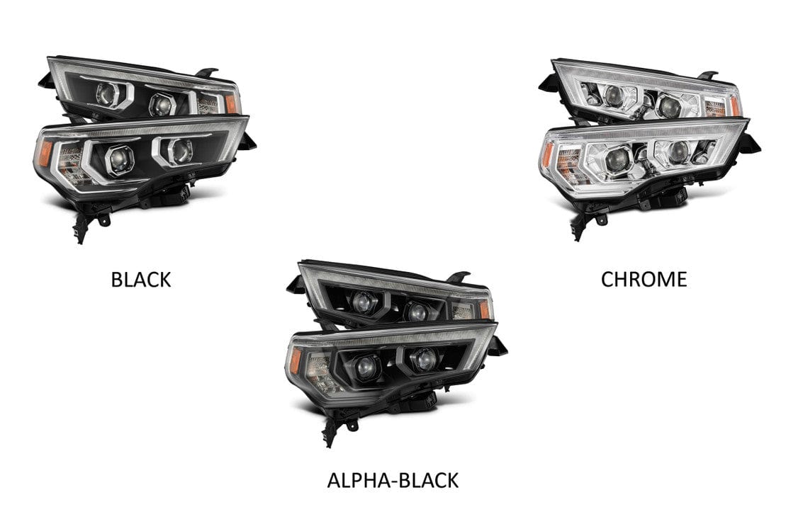 theretrofitsource Prebuilt Headlights TOYOTA 4RUNNER (14-20): ALPHAREX PRO G2 HEADLIGHTS